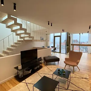 Floor New Duplex Stunning View In Trendy St Gilles Apartment